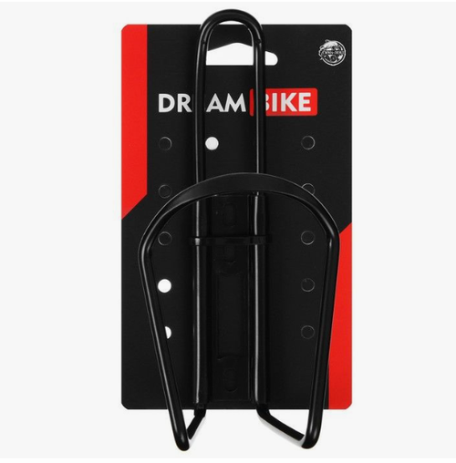 Флягодержатель Dream Bike, алюминий, чёрный