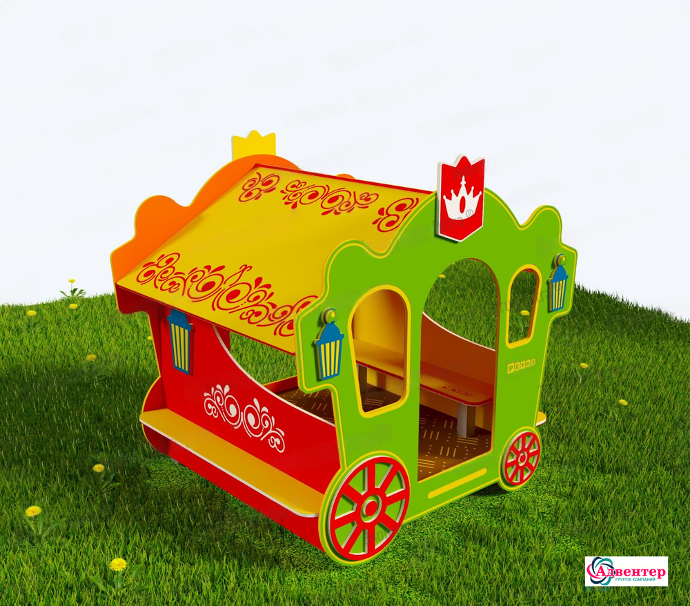 Игровой домик уличный из экопластика