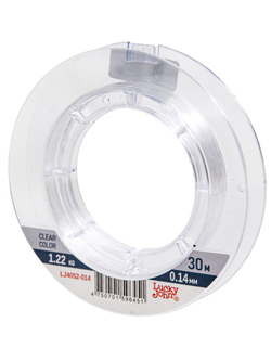 Леска LUCKY JOHN Fluorocarbon Hard 0.14 мм / 30 м