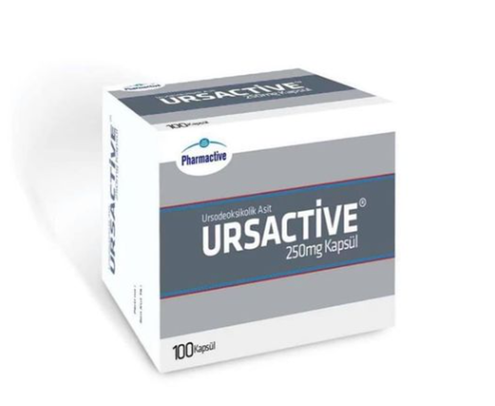 Ursactive 250mg 100 cap (урсактив)