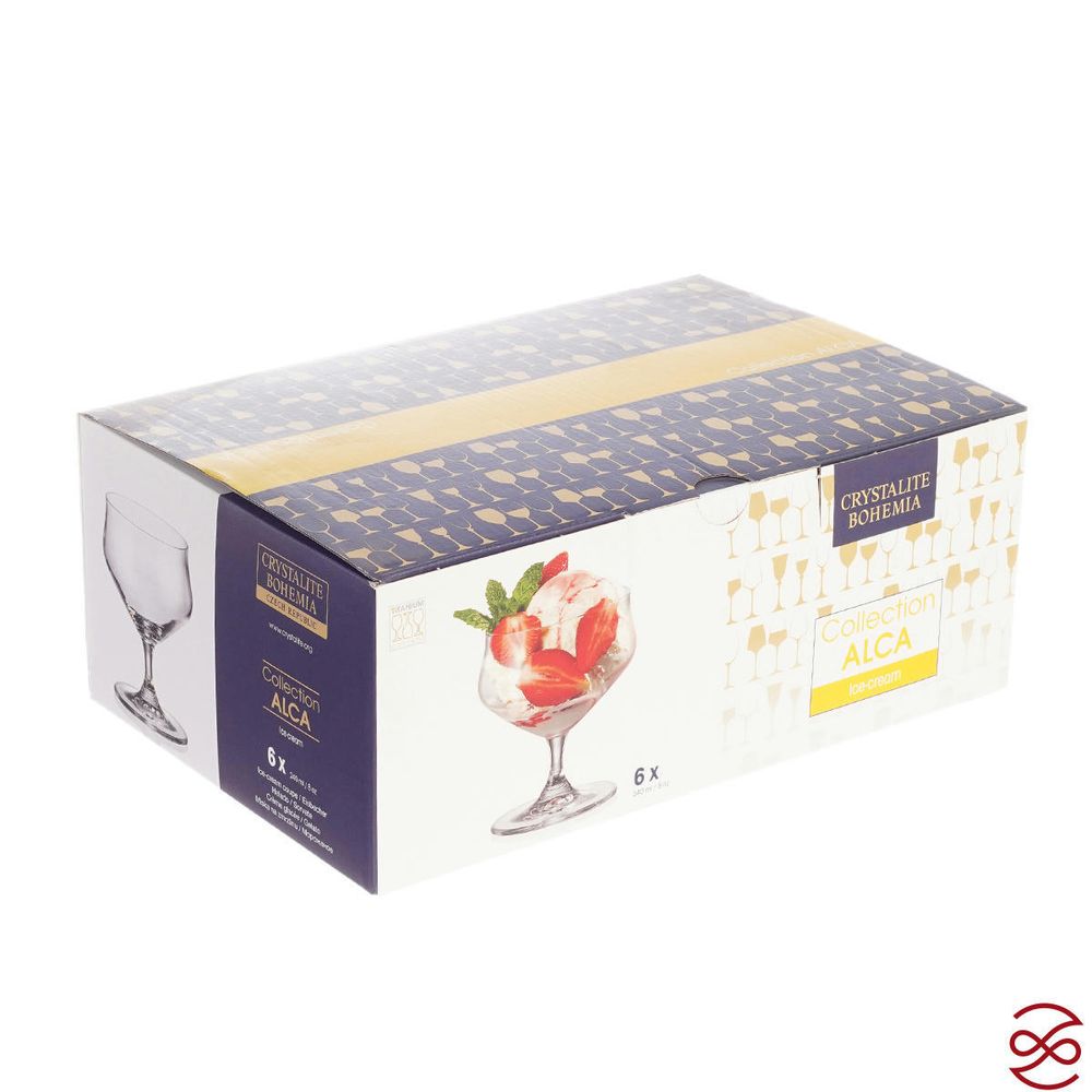 Набор бокалов Crystalite Bohemia Alca 235 мл (6 шт)