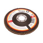 Круг лепестковый торцевой, P24, 125х22,2мм KRANZ
