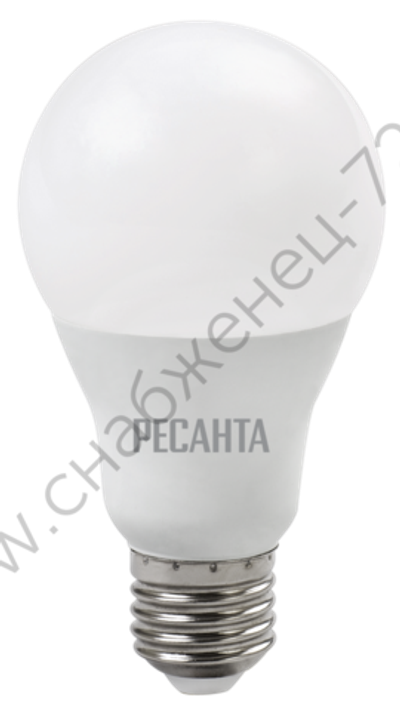 Лампа светодиодная РЕСАНТА LL-R-A65-15W-230-3K-E27
