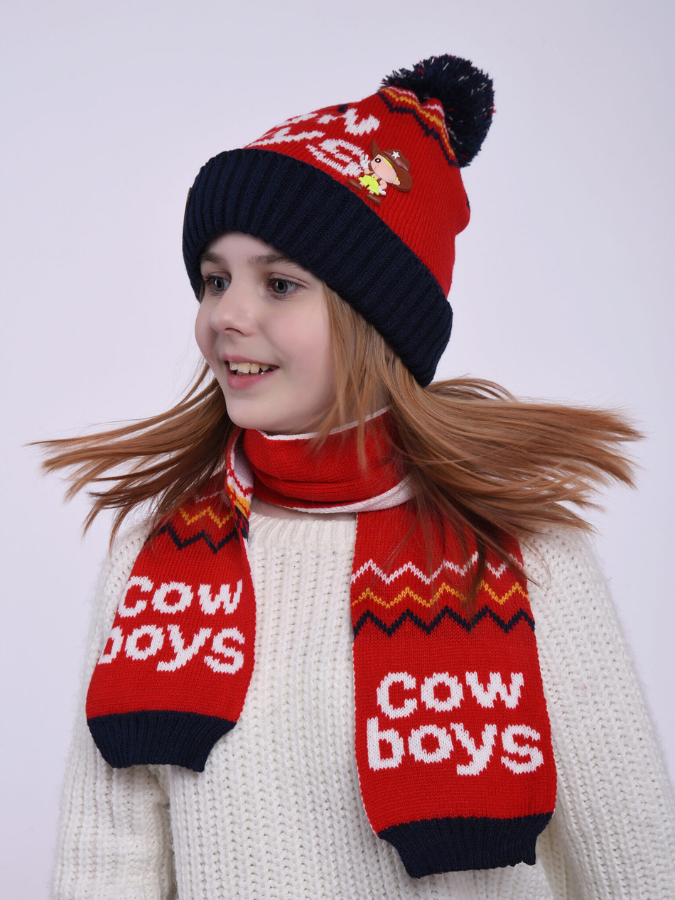 Комплект детский (Шапка+Шарф)