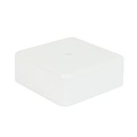 Коробка распределительная для кабель-каналов IP40 75х75х28 мм белая