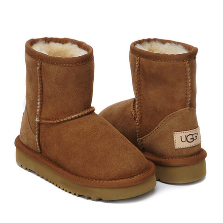 Ugg Kids Classic Short "Chestnut”