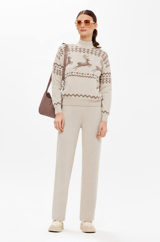 31213 Брюки женские (бежевый)