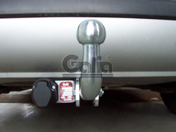 Фаркоп оцинкованный Galia C031A для Citroen C8 2002-2010, FIAT Ulysse 2002-2010, Lancia Phedra 2002-2010, Peugeot 807 2002-2010(паспорт и сертификат в комплекте)(без электрики)