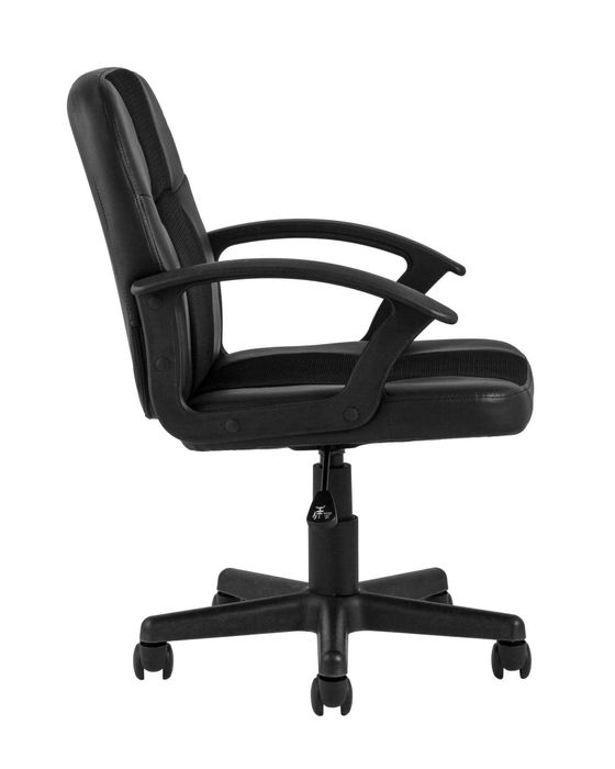 Кресло офисноеs Comfort экокожа черное TopChairs