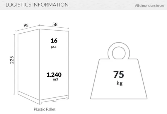 Уличное кресло Panama серое