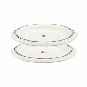 Набор тарелок Plush, Little Petals, d=21 см, 2 шт.