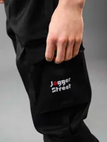 Джоггеры Jogger Street Black Jam Black Pocket