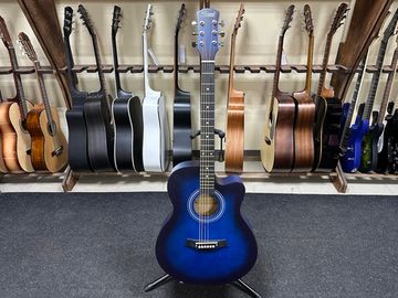 Комплект 12в1 акустическая гитара Belucci BC4020 BLS