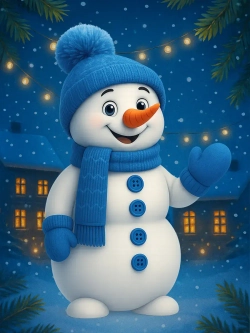 Наклейки новогодние