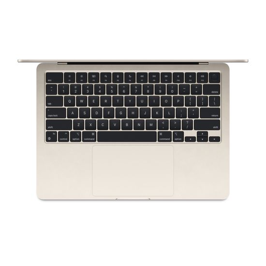 Apple MacBook Air 13" (M3, 8C CPU/10C GPU, 2024), 8 ГБ, 512 ГБ SSD, «сияющая звезда»