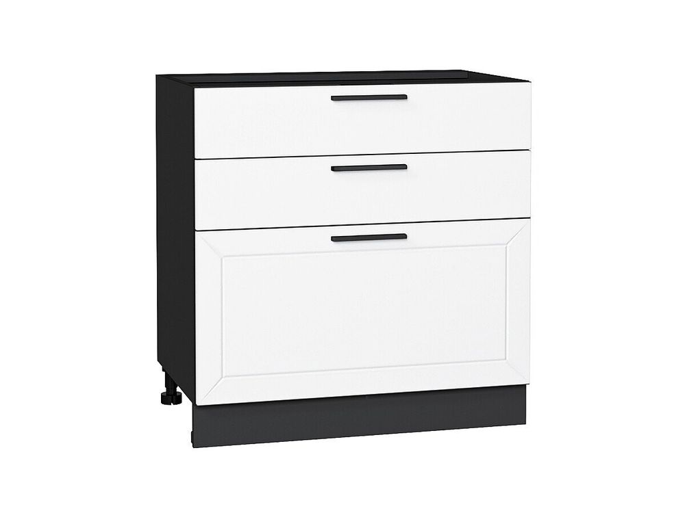 Шкаф нижний с 3-мя ящиками Глетчер