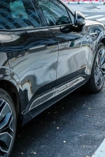 Карбоновый обвес для Avatr 11 2022+ Губа переднего бампера Боковые юбки Диффузор заднего бампера