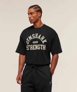 Футболка GYMSHARK 2012 Strength T-Shirt Black