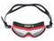 Очки для плавания детские Sargan Старт черный/красный
