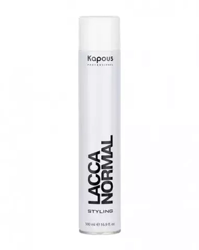 Сухой лак для волос нормальной фиксации LACCA NORMAL 500 мл KAPOUS STYLING Италия