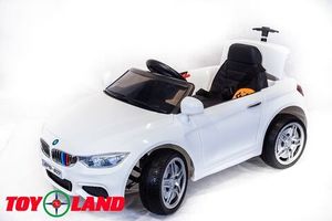 Детский электромобиль Toyland BMW 3 белый