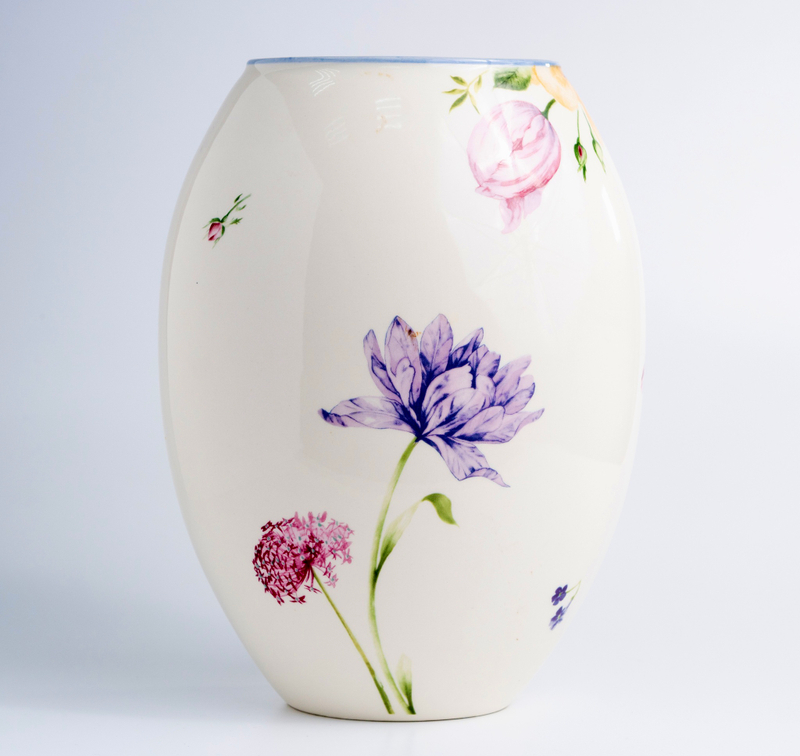 Ваза с изображением цветов «Офелия»