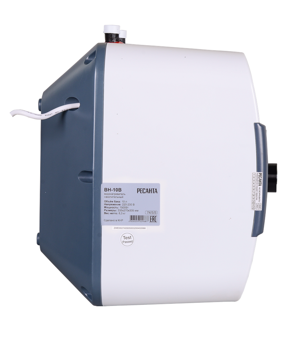 Водонагреватель накопительный ВН-10В Ресанта