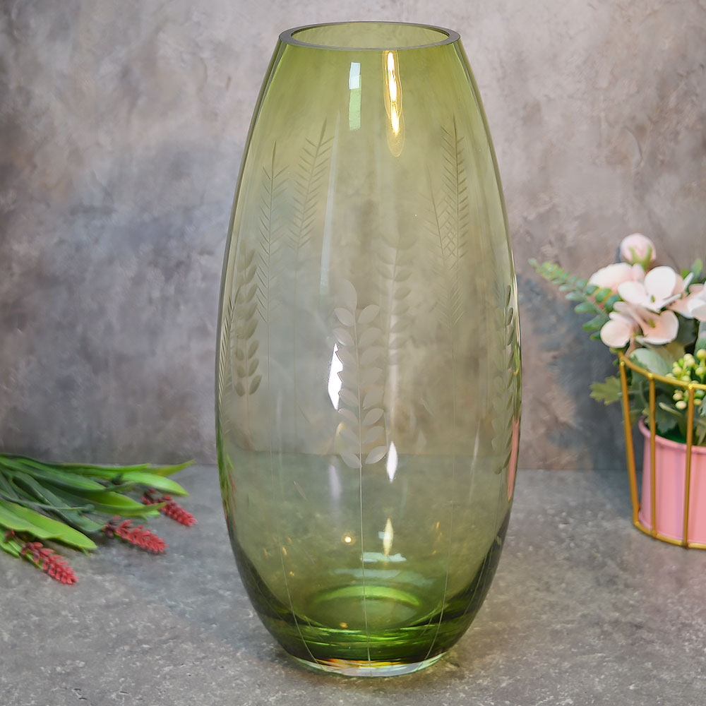 Ваза для цветов 8*8*30см, 6766