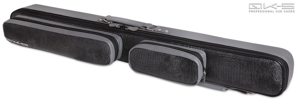 Кейс QK-S Captain 2x2 серый аллигатор