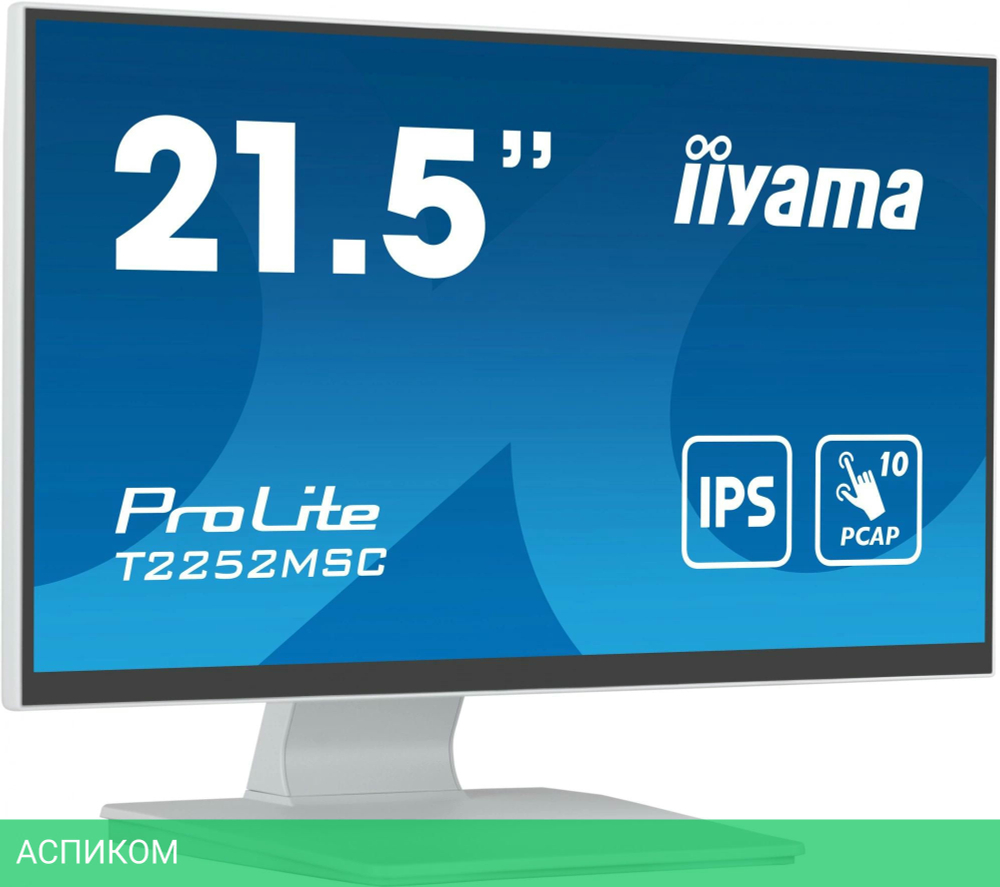 Монитор Iiyama ProLite T2252MSC-W2 белый