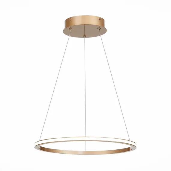 ST604.243.22 Светильник подвесной ST-Luce Золотистый/Белый LED 1*22W 4000K Подвесные светильники