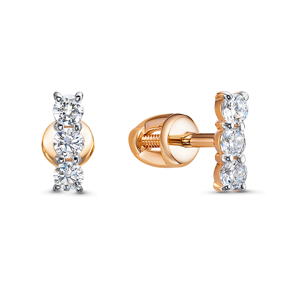 Серьги из золота 585 пробы