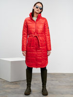 Пальто "Слим" красный