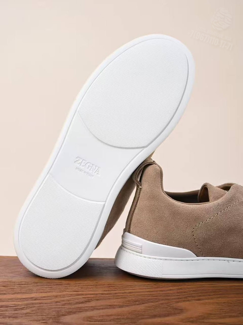 Кеды Ermenegildo Zegna Triple Stitch