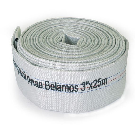 Шланг текстильный BELAMOS (напорный рукав) 2quot;х25м