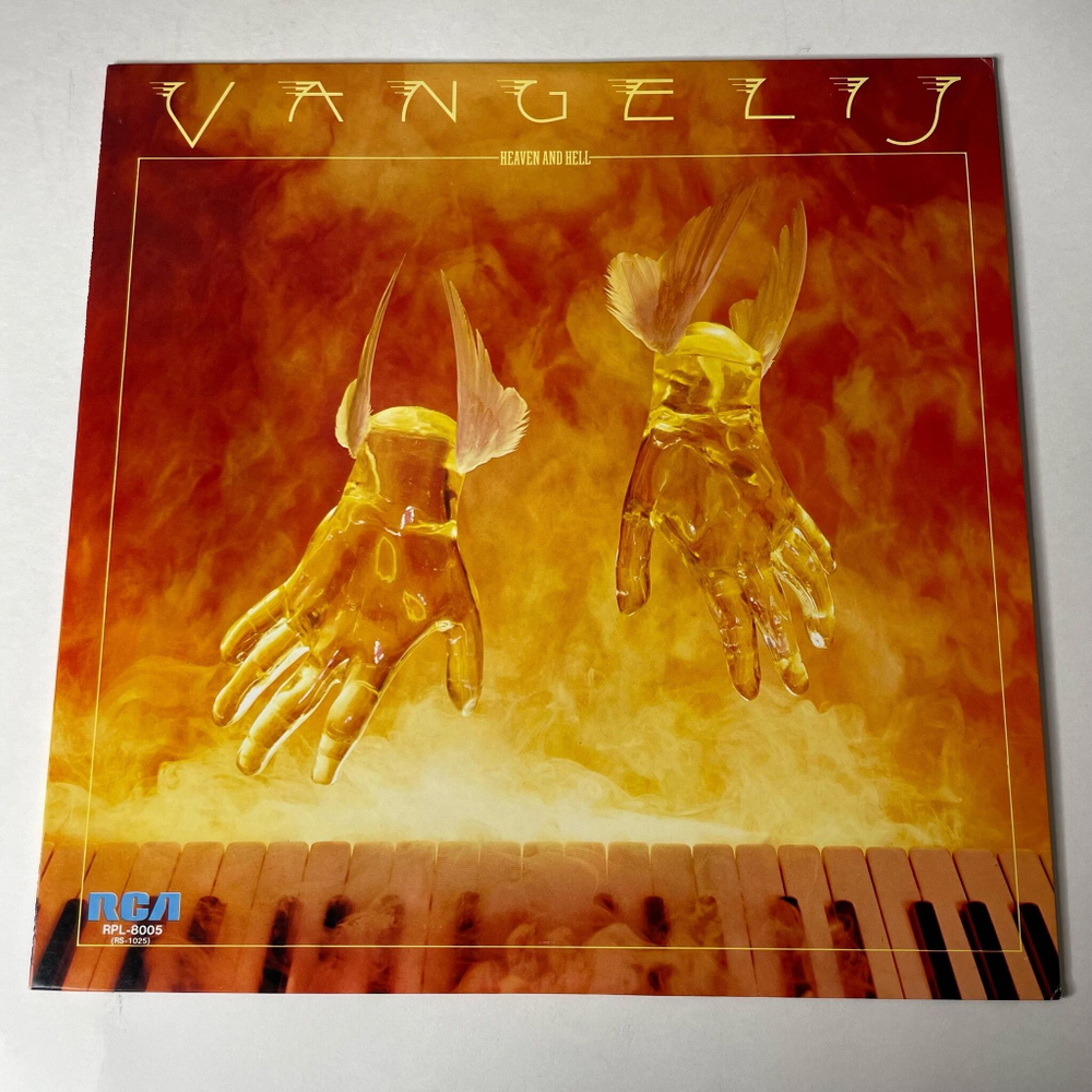 Винтажная виниловая пластинка LP Vangelis Heaven And Hell (Japan 1980) (No Obi)