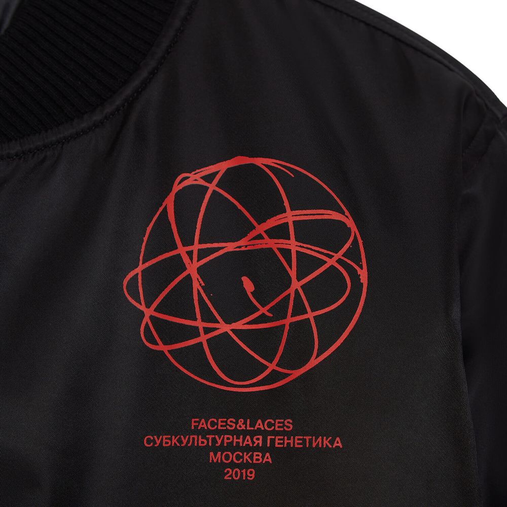 Бомбер Faces&Laces x New Era 2019 черный