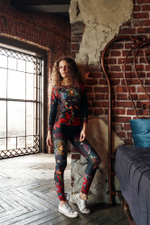 Комплект: Легенсы и Рашгард "Череда -2" женские