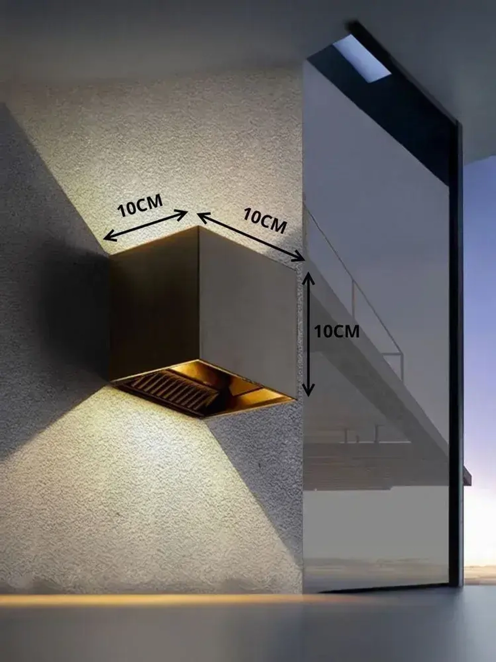 Настенный LED светильник, Бра, с регулировкой лучей света, 6Вт