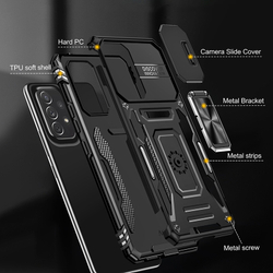 Чехол Safe Case с кольцом и защитой камеры для Samsung Galaxy A53