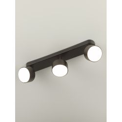 Светильник настенно-потолочный спот Rivoli   7079-703 3хGX53 15 Вт поворотный