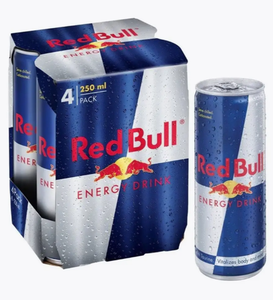 НАПИТОК ЭНЕРГЕТ RED BULL 4PACK 0.25Л