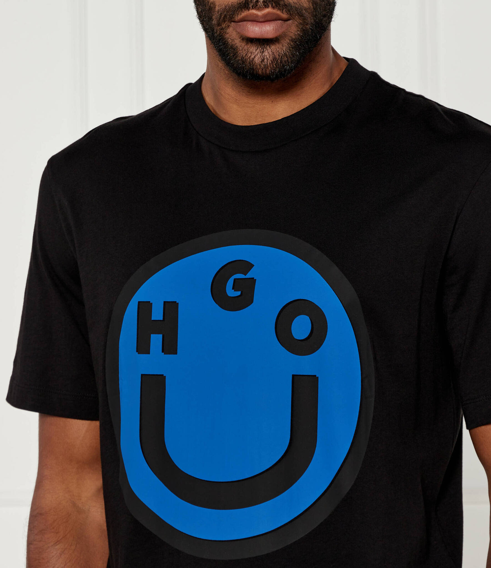 Футболка Nimper Hugo Blue - черный(50525333)