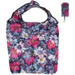 Сумка - шоппер с карабином «ИДЕЯДОМА», принт ромашки, 60*38см/нагрузка до 10кг (инд. пакет истикер)