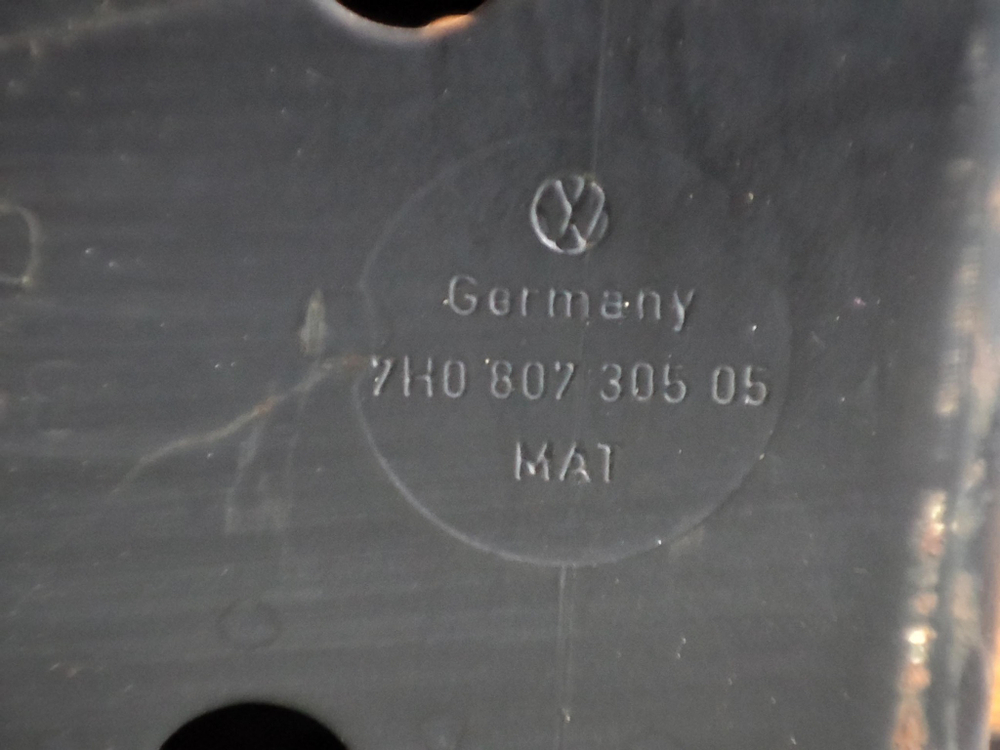 Усилитель заднего бампера Volkswagen Transporter T5 03-15 Б/У Оригинал 7H0807305