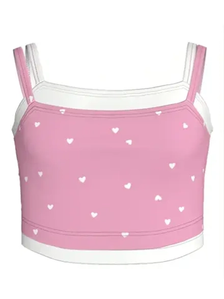 Многослойный топ для девочки