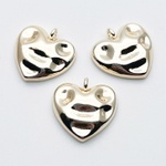 Подвеска Сердце, цвет золото, размер 15*15 мм, цена за 1 шт