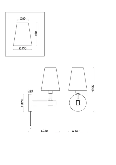 Настенный светильник (бра) FR5268WL-01B Слияние / Fusion E14x1 Freya fr5268wl-01b