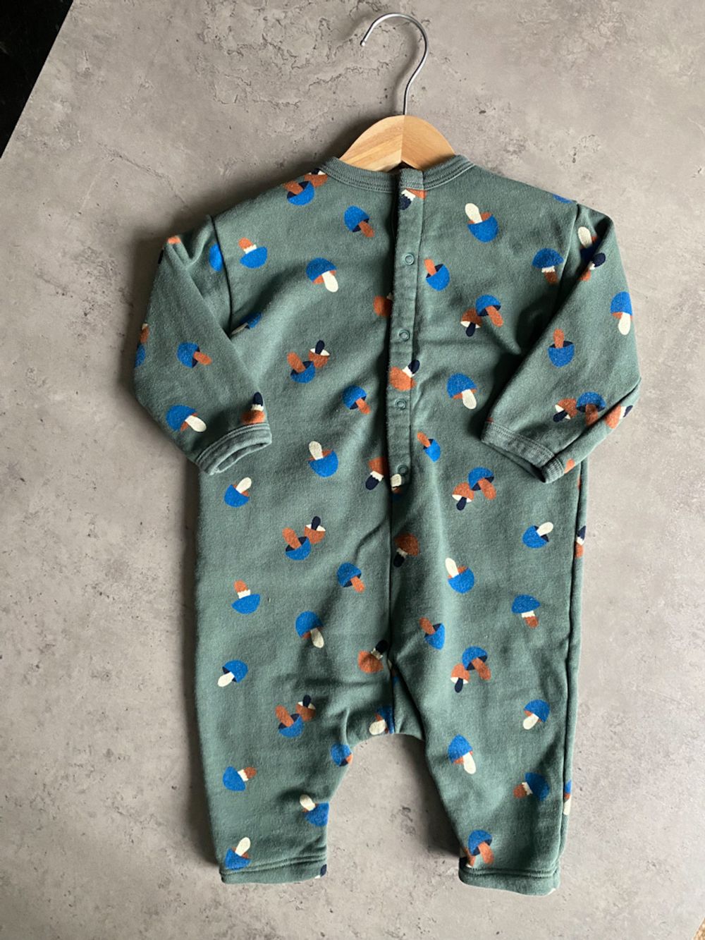 Хлопковый комбинезон Petit Bateau, 80