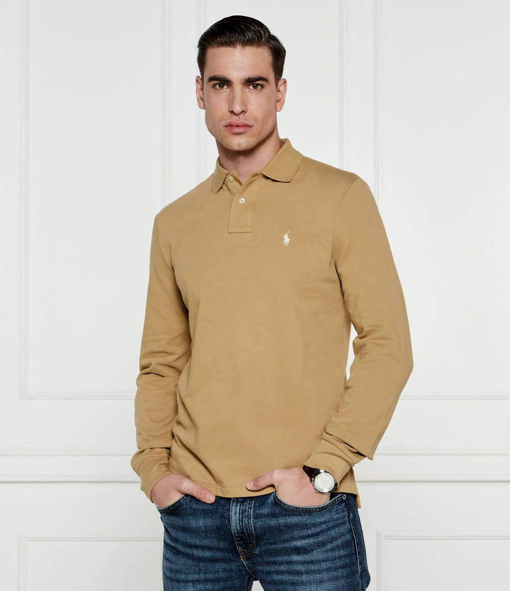 Поло POLO RALPH LAUREN - светло-коричневый(710680790)